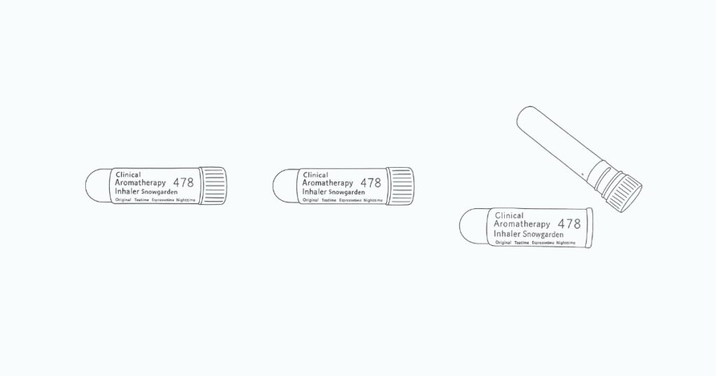 アロマインヘーラー3本イラスト
