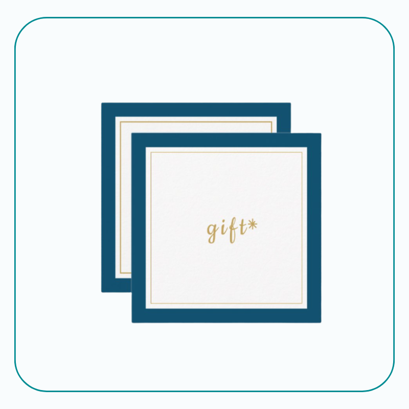 Snowzegardenのハンドトリートメント、フットトリートメントが受けられるアロマギフトカードのイラスト